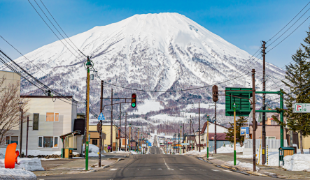 北海道ニセコの風景